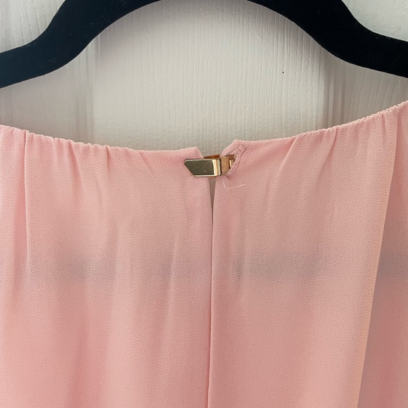 Pink chiffon Maternity dress - Picture 4 of 4